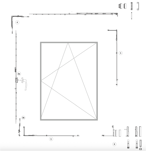 Proklikávací mapa kování Maco